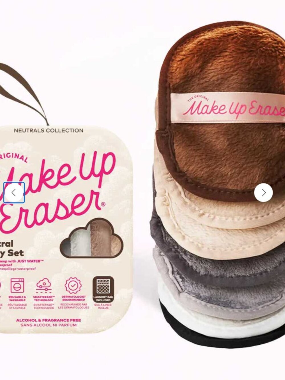 Warm Neutrals Makeup Eraser Set